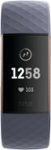 Front Zoom. Fitbit - Charge 3 Activity Tracker + Heart Rate - Blue Gray/Rose Gold.