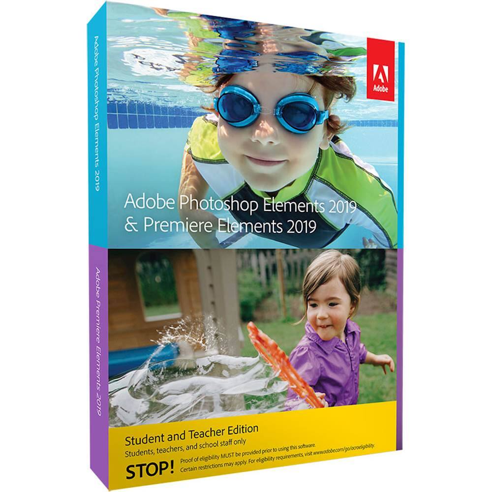 Best Buy: Adobe Photoshop Elements 2019 & Premiere Elements 2019