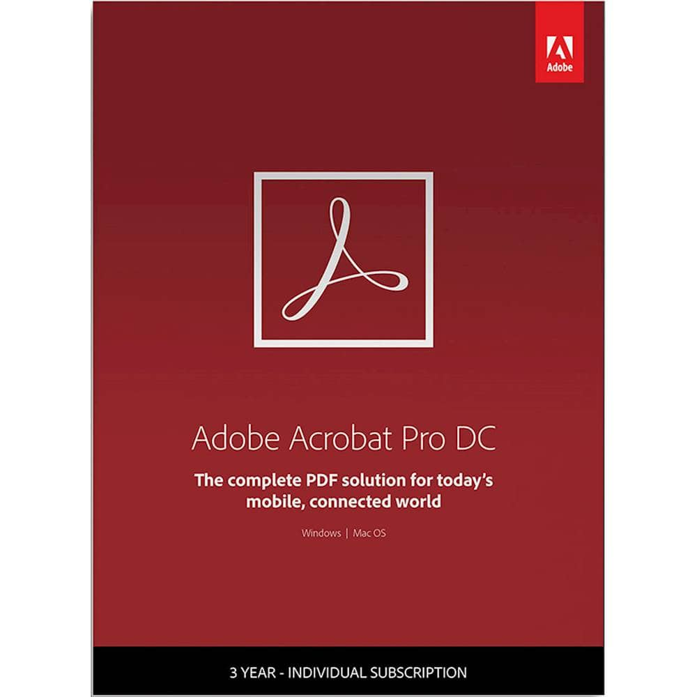 acrobat pro dc download subscription