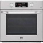 Front Zoom. LG - STUDIO 30" Built-In Single Electric Convection Wall Oven with WiFi and EasyClean - Stainless steel.