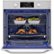Alt View Zoom 2. LG - STUDIO 30" Built-In Single Electric Convection Wall Oven with WiFi and EasyClean - Stainless steel.