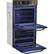 Alt View 13. LG - STUDIO 30" Built-In Double Electric Convection Wall Oven - Black Stainless Steel.