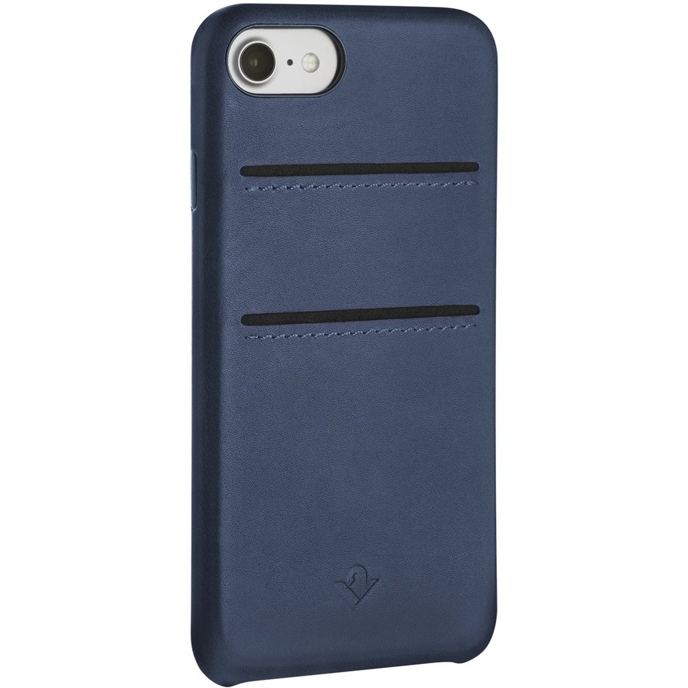 relaxedleather case for apple iphone 7 and 8 - indigo