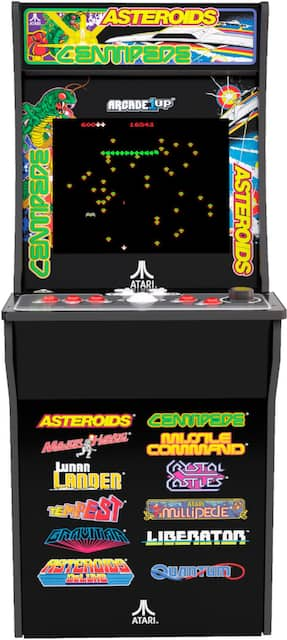 arcade1up deluxe edition 12-in-1 arcade cabinet with riser