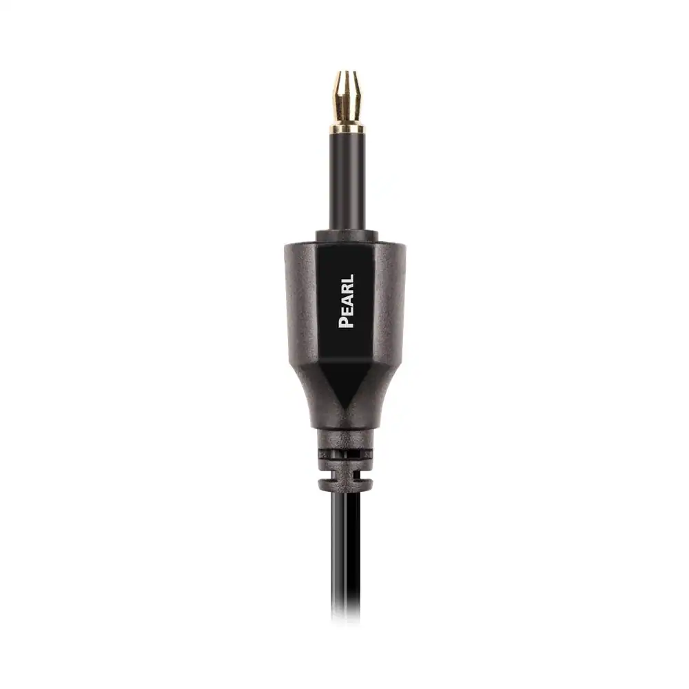 Alt View 11. AudioQuest - OptiLink 2.5' Toslink Fiber-Optic Cable - Black.