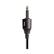 Alt View 11. AudioQuest - OptiLink 5' Toslink Fiber-Optic Cable - Black/Gray Stripe.