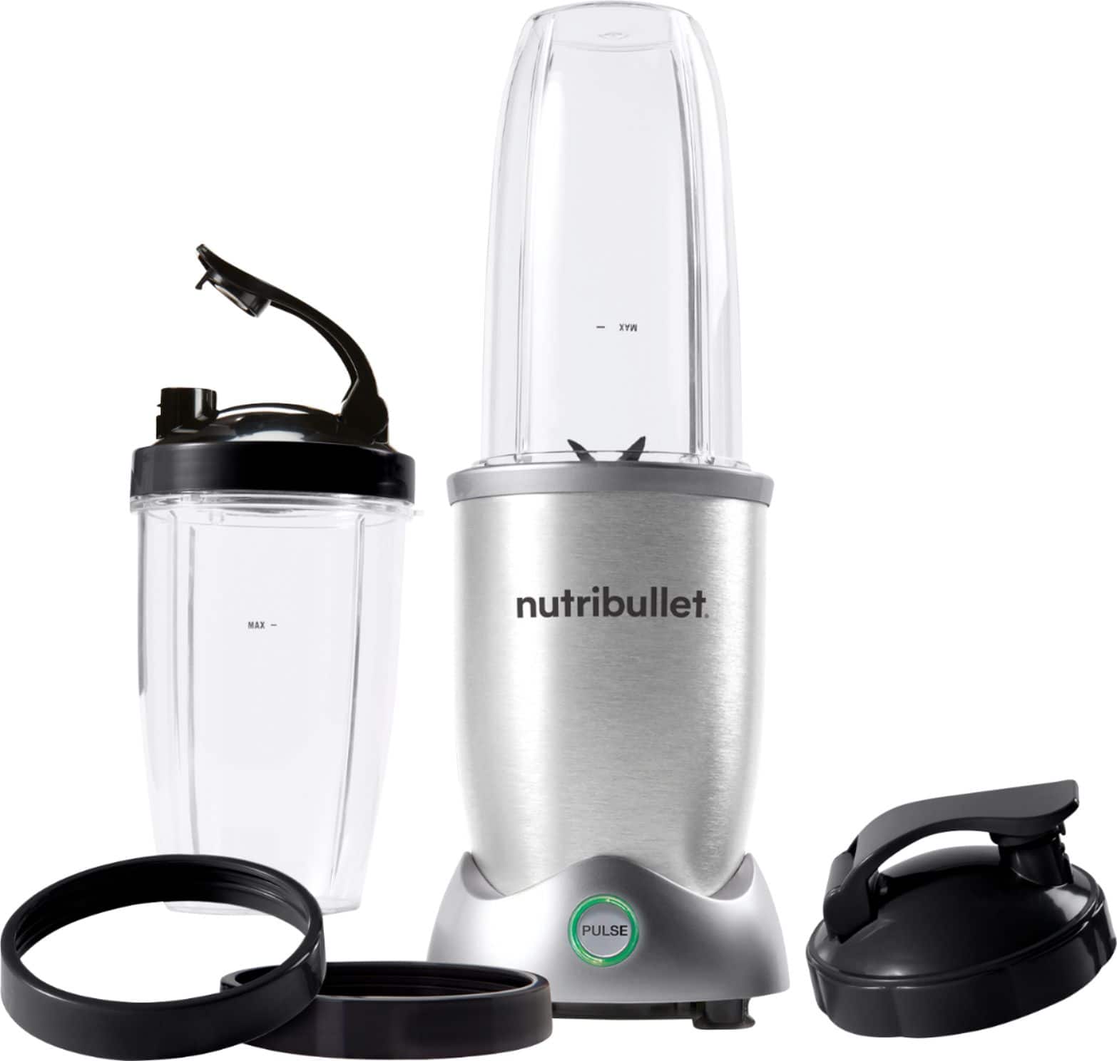 Angle. NutriBullet - Nutribullet Pro+ - Silver.