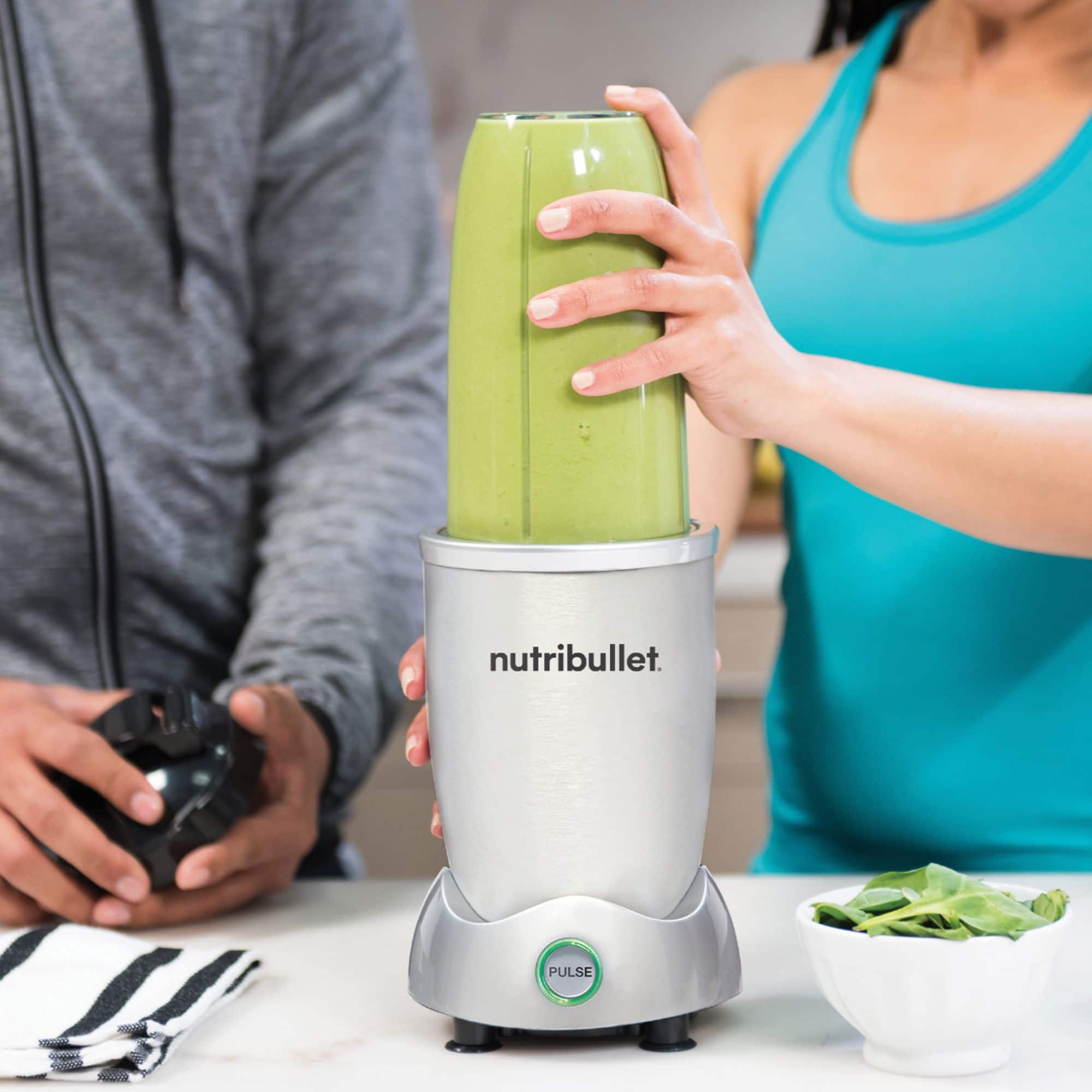 Alt View 14. NutriBullet - Nutribullet Pro+ - Silver.