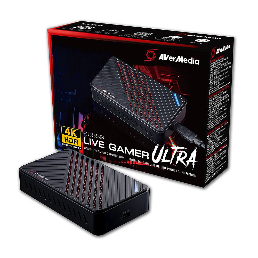 Alt View 15. AVerMedia - Live Gamer Ultra - Black.