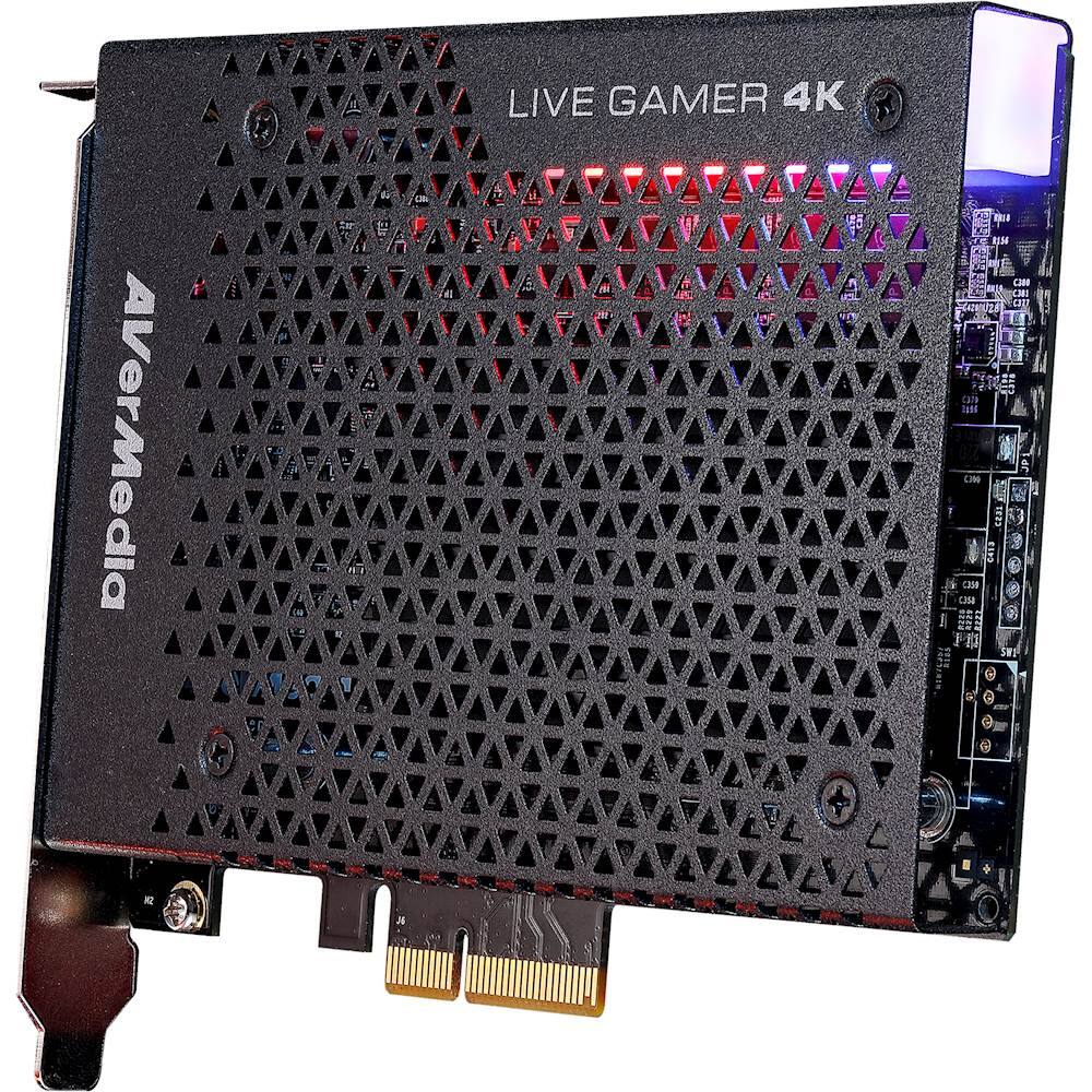 Left View: AVerMedia - Live Gamer 4K - Black