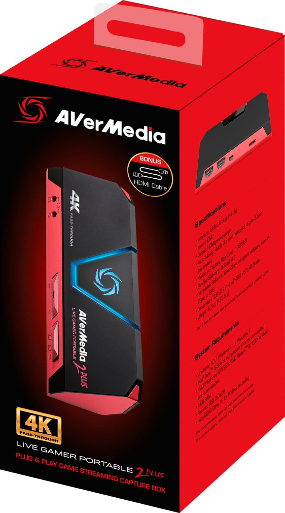 AVerMedia Live Gamer Portable 2 Plus GC513B - Best Buy