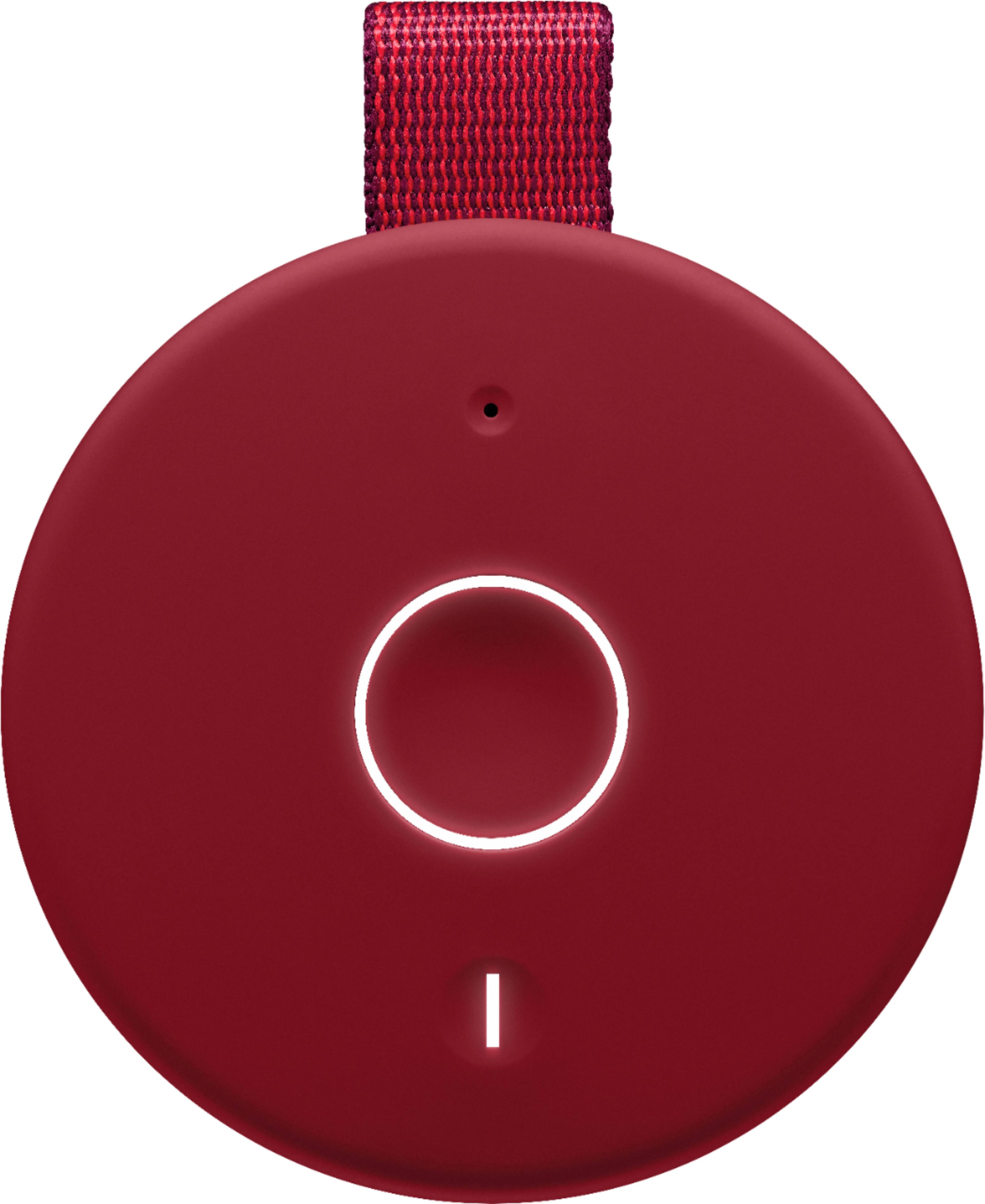 Alt View 17. Ultimate Ears - MEGABOOM 3 Portable Wireless Bluetooth Speaker with Waterproof/Dustproof Design - Sunset Red.