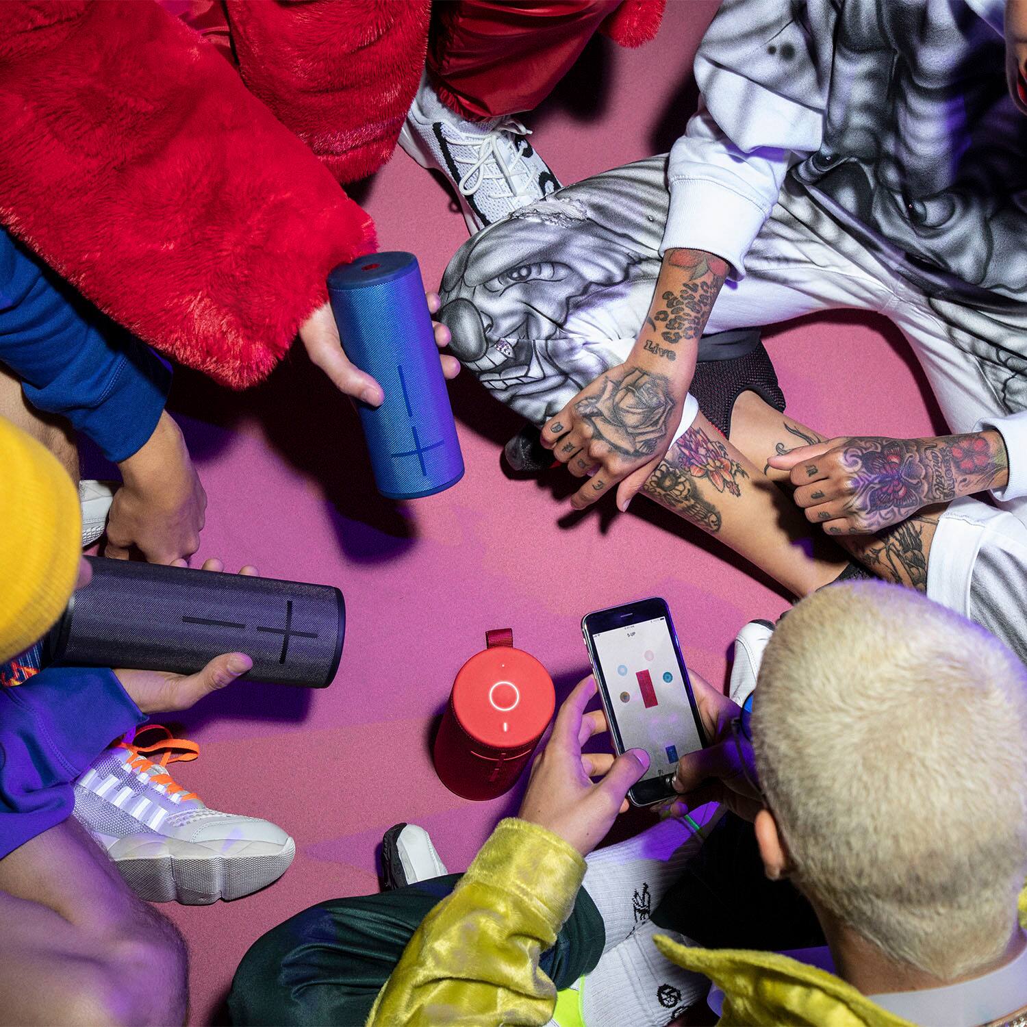 Alt View 17. Ultimate Ears - BOOM 3 Portable Wireless Bluetooth Speaker with Waterproof/Dustproof Design - Ultraviolet Purple.