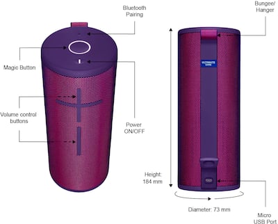 Ultimate Ears BOOM 3 Portable Wireless Bluetooth Speaker with Ultimate Ears BOOM 3 Portable Wireless Bluetooth Speaker with