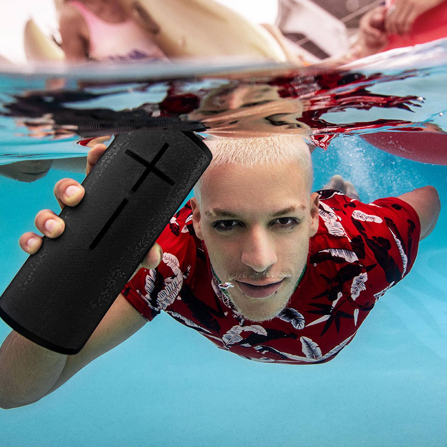 Alt View 15. Ultimate Ears - MEGABOOM 3 Portable Wireless Bluetooth Speaker with Waterproof/Dustproof Design - Lagoon Blue.
