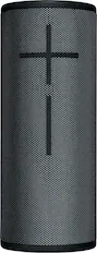Front. Ultimate Ears - MEGABOOM 3 Portable Wireless Bluetooth Speaker with Waterproof/Dustproof Design - Night Black.