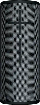 Front. Ultimate Ears - MEGABOOM 3 Portable Wireless Bluetooth Speaker with Waterproof/Dustproof Design - Night Black.