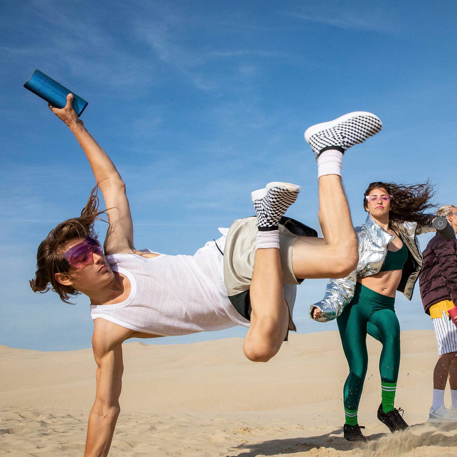 Alt View 20. Ultimate Ears - MEGABOOM 3 Portable Wireless Bluetooth Speaker with Waterproof/Dustproof Design - Night Black.