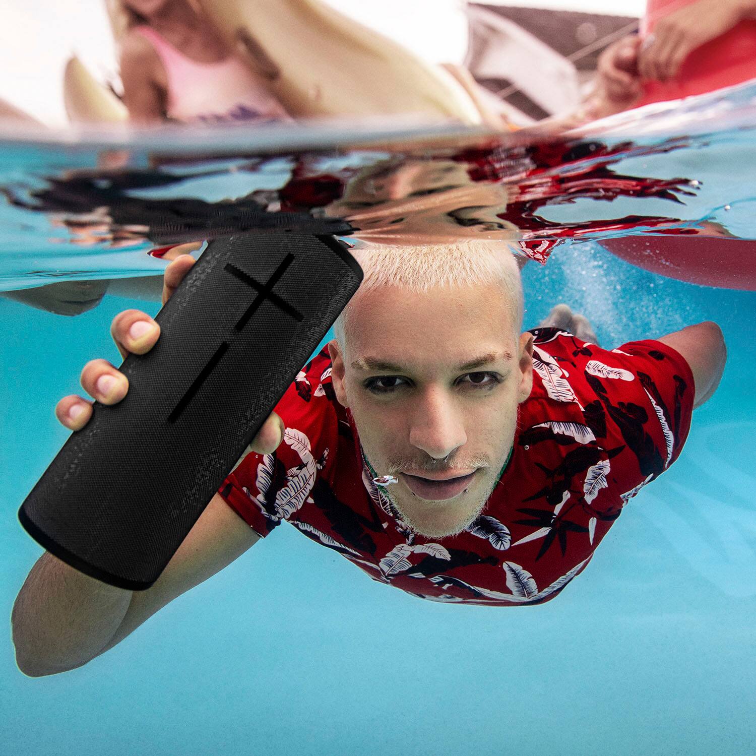 Alt View 11. Ultimate Ears - MEGABOOM 3 Portable Wireless Bluetooth Speaker with Waterproof/Dustproof Design - Night Black.