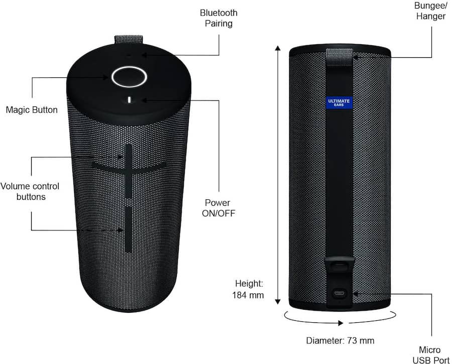 Ultimate Ears BOOM 3 Portable Wireless Bluetooth Speaker with Ultimate Ears BOOM 3 Portable Wireless Bluetooth Speaker with