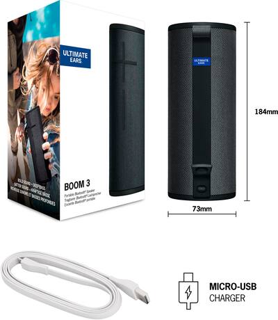 Ultimate Ears BOOM 3 Portable Wireless Bluetooth Speaker with Ultimate Ears BOOM 3 Portable Wireless Bluetooth Speaker with