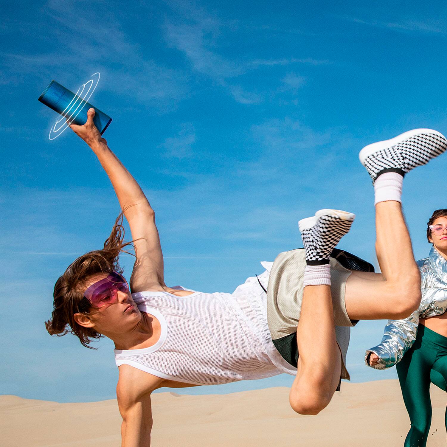 Alt View 1. Ultimate Ears - BOOM 3 Portable Wireless Bluetooth Speaker with Waterproof/Dustproof Design - Night Black.