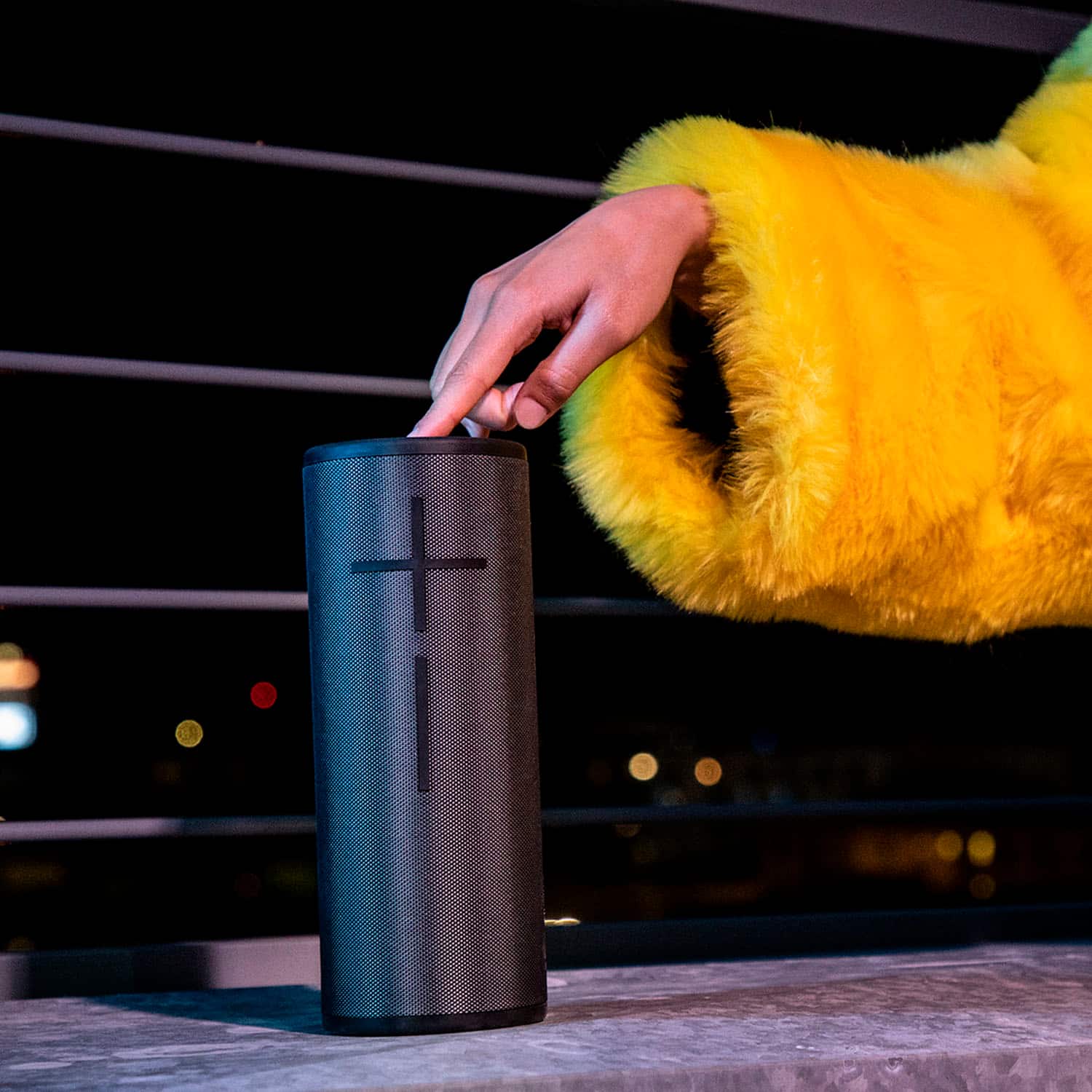 Alt View 13. Ultimate Ears - BOOM 3 Portable Wireless Bluetooth Speaker with Waterproof/Dustproof Design - Night Black.