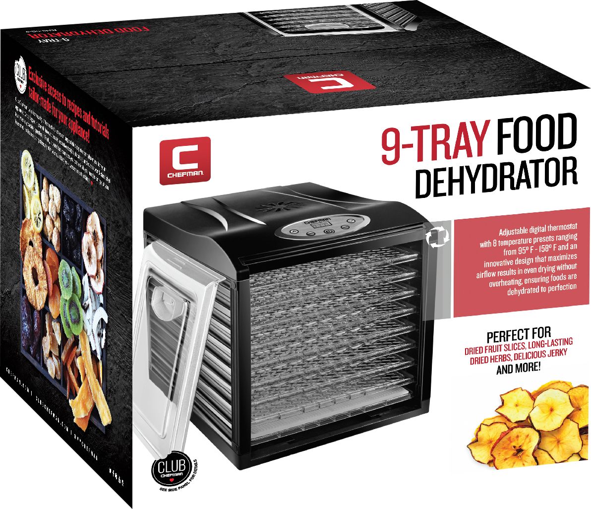 Magic Chef 9.9 Liter Air Fryer Dehydrator and Convection Oven Magic Chef -  Yahoo Shopping