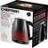 Alt View 14. CHEFMAN - 1.7L Color Changing Electric Kettle - Red/Black/Stainless Steel.