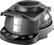 Left. CHEFMAN - Volcano Digital Waffle Maker - Black.