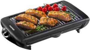 CHEFMAN - Electric Smokeless Indoor Grill with Nonstick Coating - Black - Angle_Zoom