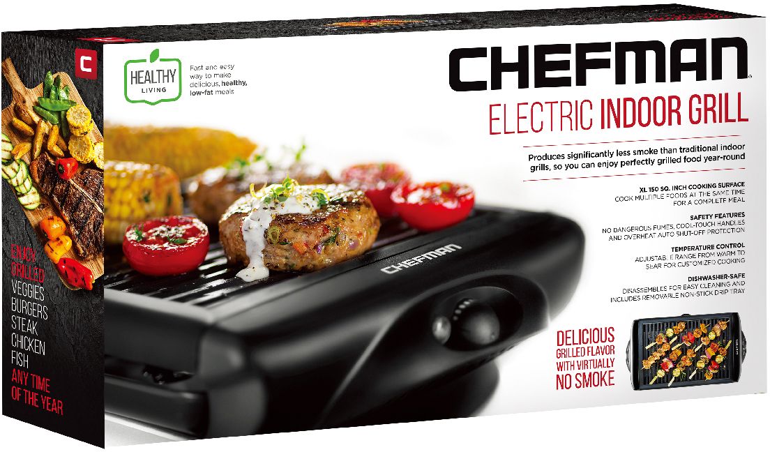 Chefman Electric Indoor Grill $19.99