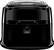 Front. Chefman - 6.5L Digital Rotisserie Air Fryer - Black.