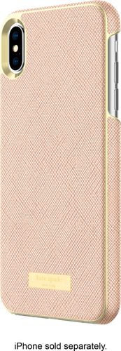 kate spade new york - Protective Case for AppleÂ® iPhoneÂ® XS Max - Saffiano Rose Gold was $49.99 now $32.99 (34.0% off)