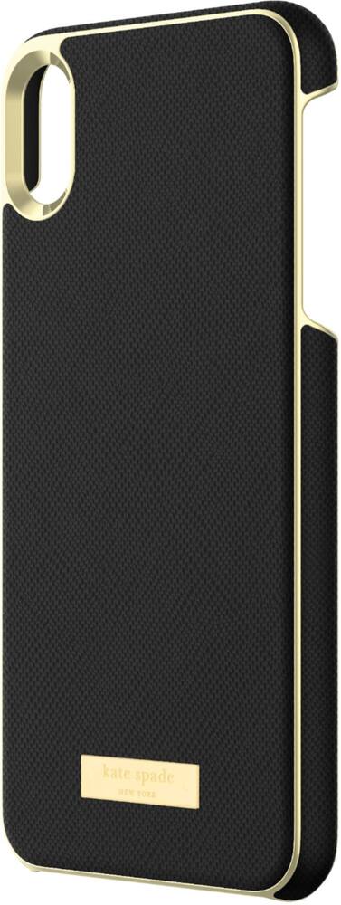 protective case for apple iphone xs max - saffiano black