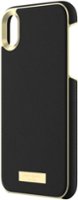 kate spade new york - Protective Case for Apple® iPhone® XR - Saffiano Black - Front_Zoom