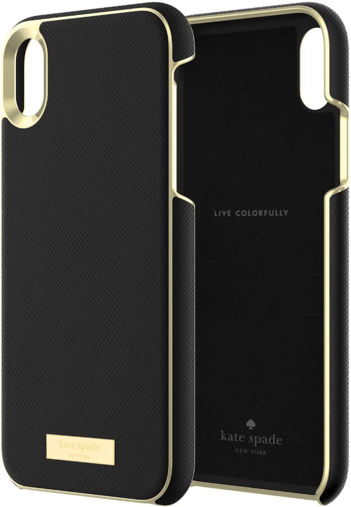 protective case for apple iphone xr - saffiano black protective case for apple iphone xr - saffiano black
