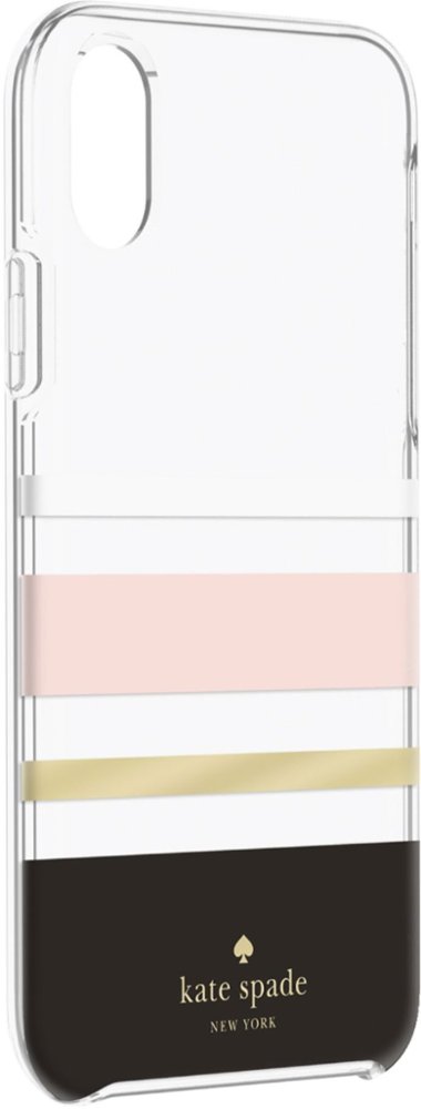 protective case for apple iphone xr - charlotte stripe black