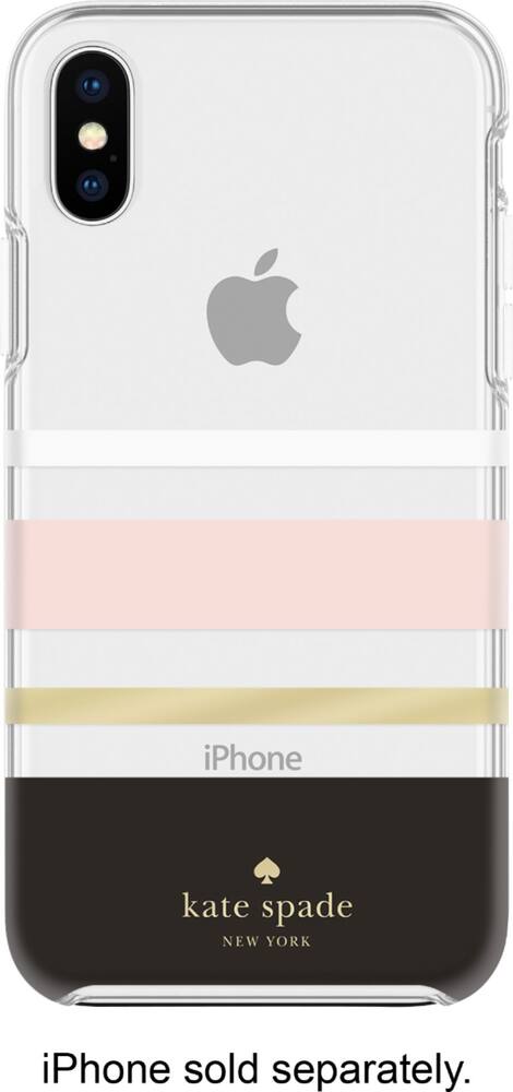 case for apple iphone xs max - charlotte stripe black case for apple iphone xs max - charlotte stripe black