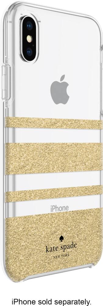 protective hardshell case for apple iphone x and xs - gold