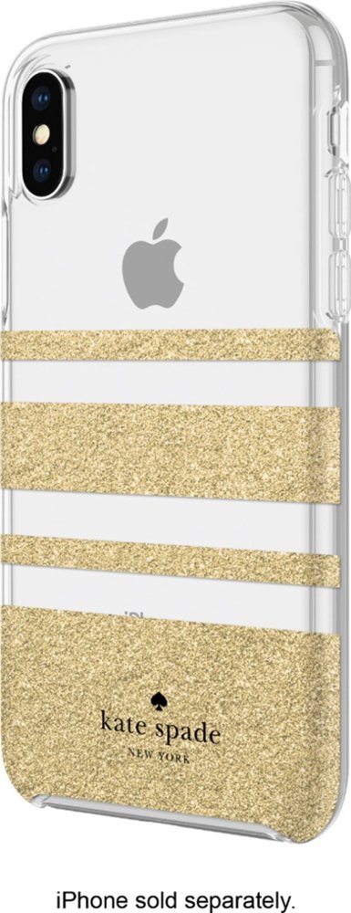 protective hardshell case for apple iphone x and xs - gold