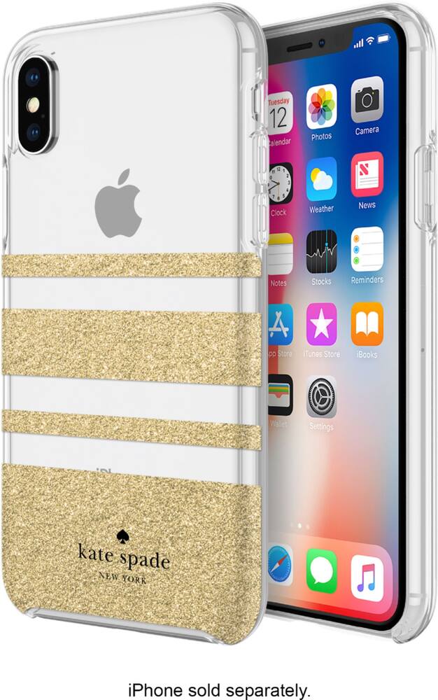 protective hardshell case for apple iphone x and xs - gold protective hardshell case for apple iphone x and xs - gold