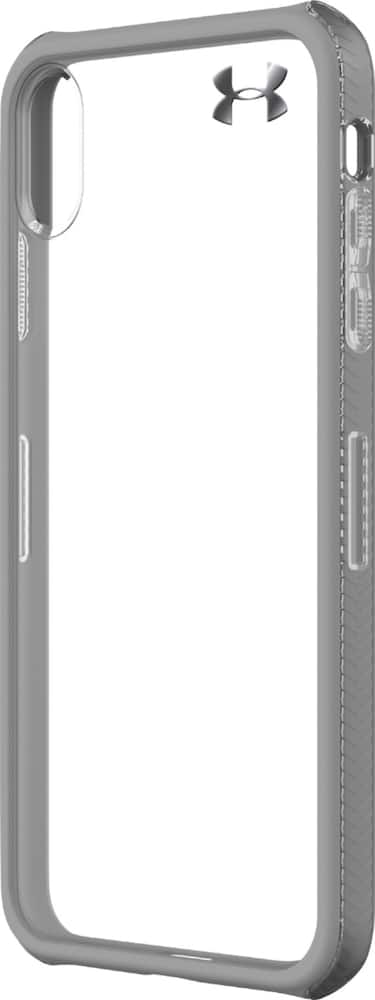 protect verge case for apple iphone xs max - gray/clear protect verge case for apple iphone xs max - gray/clear
