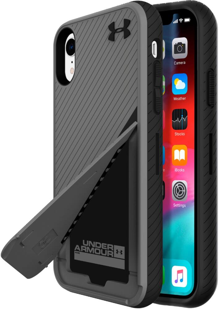 protect stash case for apple iphone xr - gray protect stash case for apple iphone xr - gray