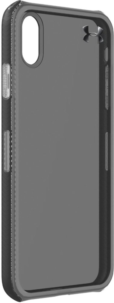 protect verge case for apple iphone xs max - gray/black
