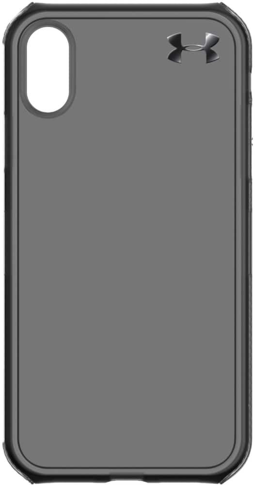 protect verge case for apple iphone xr - gray/black