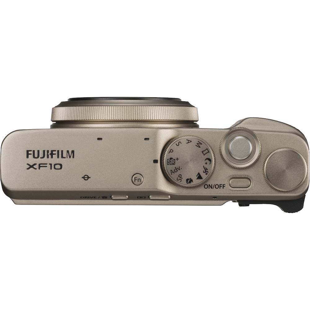 Best Buy: Fujifilm XF10 24.2-Megapixel Digital Camera Champagne 