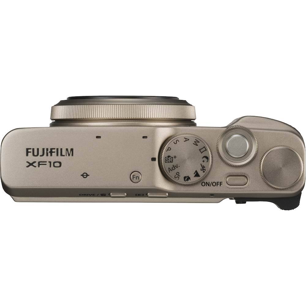 Best Buy: Fujifilm XF10 24.2-Megapixel Digital Camera Champagne