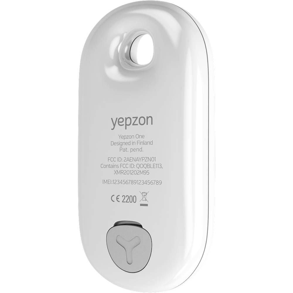 Alt View 15. Yepzon - One GPS Item Tracker - White.