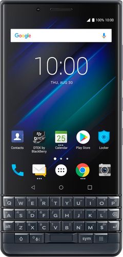 BlackBerry - KEY2 LE with 64GB Memory Cell Phone (Unlocked) - Slate Gray